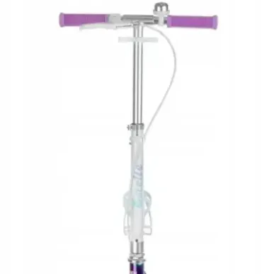 Самокат для девочки Raven Estelle PRO White 200mm, ручным тормозом,  передней