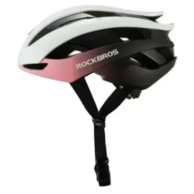 ROCKBROS Adjustable cycling helmet M 55-58 cm Blue-Pink
