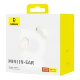 Baseus Bowie WM02 wireless headphones (white)