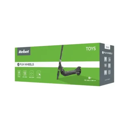 REBEL FUN WHEELS BLACK electric scooter
