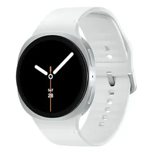 Samsung Galaxy Watch 8 3.81 cm (1.5&quot) AMOLED 44 mm Digital 480 x 480 pixels Touchscreen Silver Wi-Fi GPS