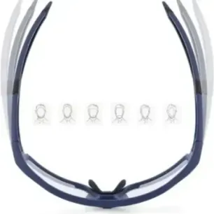 Rockbros SP216BL UV400 blue photochromic cycling glasses