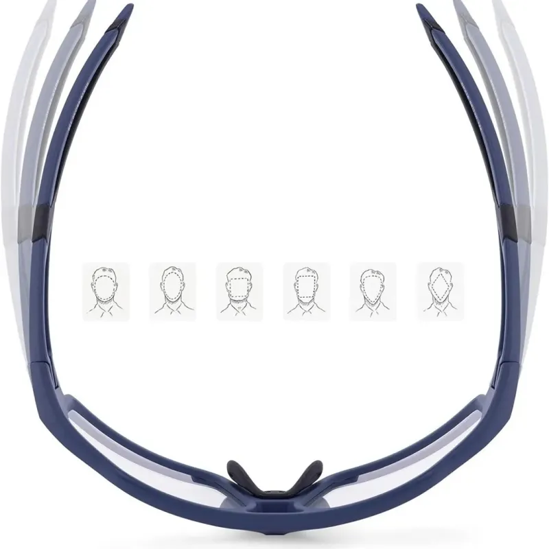 Rockbros SP216BL UV400 blue photochromic cycling glasses