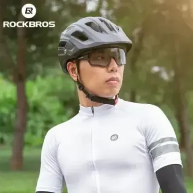 Rockbros 10181 UV400 photochromic cycling glasses, black