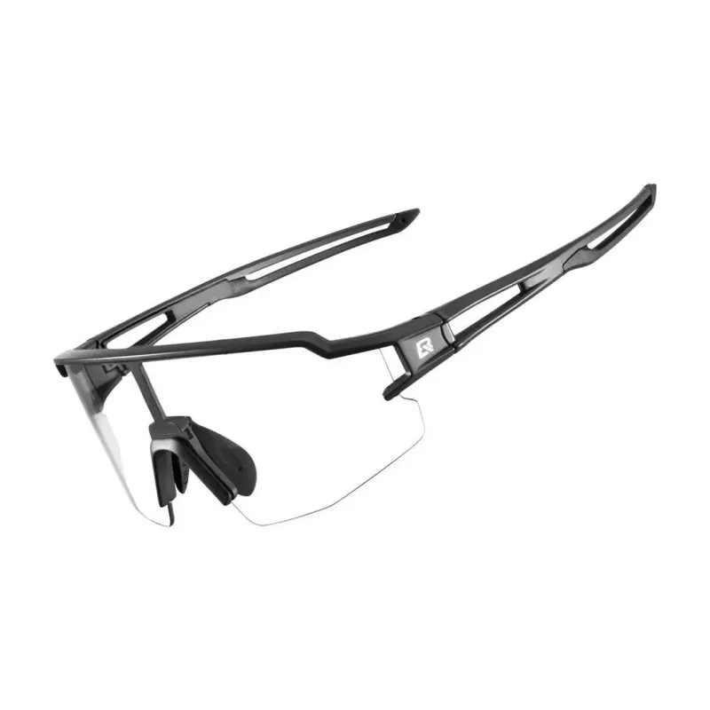 Rockbros 10175 UV400 photochromic cycling glasses, black