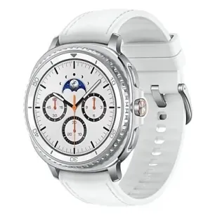 Samsung Galaxy Watch 8 Classic 3.3 cm (1.3&quot) AMOLED 46 mm Digital 438 x 438 pixels Touchscreen Silver Wi-Fi GPS