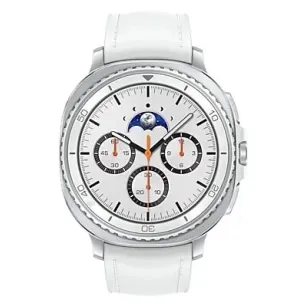 Samsung Galaxy Watch 8 Classic 3.3 cm (1.3&quot) AMOLED 46 mm Digital 438 x 438 pixels Touchscreen Silver Wi-Fi GPS