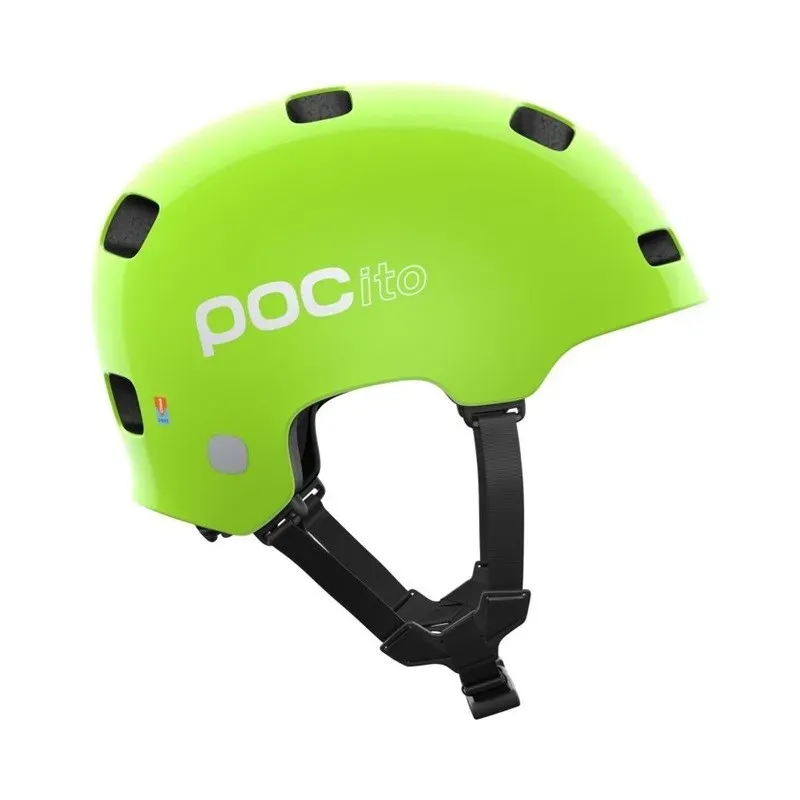 Kask rowerowy kids POCito Crane MIPS zielony roz.S