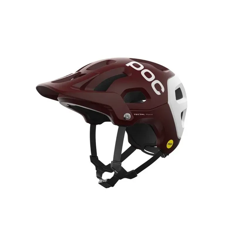 Kask rowerowy POC TECTAL RACE MIPS bordowo-biały M