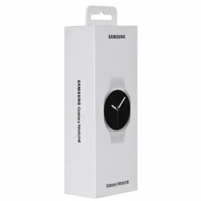 Samsung Galaxy Watch 8 3.81 cm (1.5&quot) AMOLED 44 mm Digital 480 x 480 pixels Touchscreen Silver Wi-Fi GPS