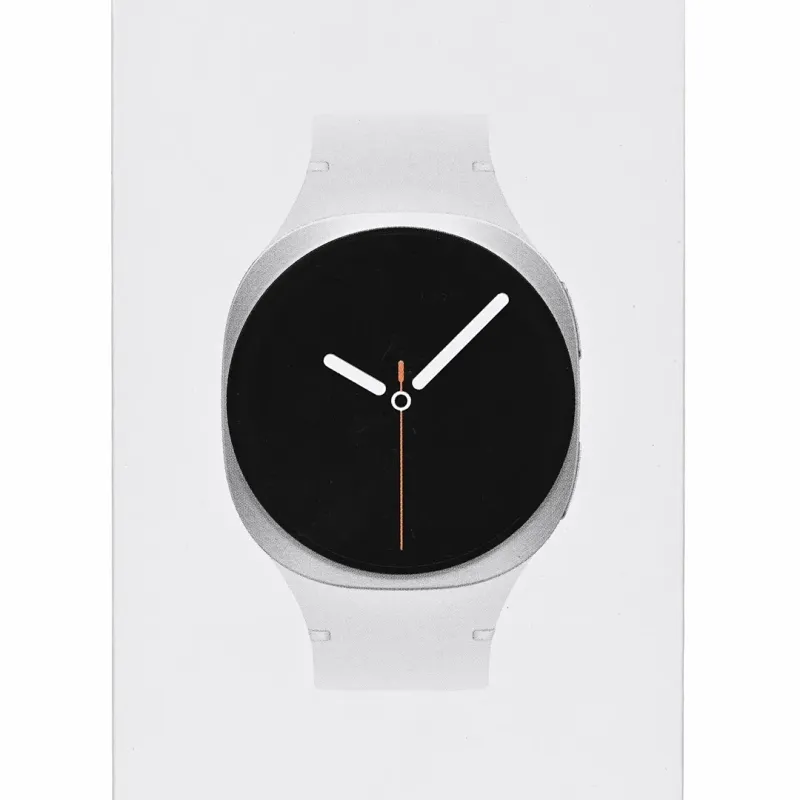 Samsung Galaxy Watch 8 3.81 cm (1.5&quot) AMOLED 44 mm Digital 480 x 480 pixels Touchscreen Silver Wi-Fi GPS