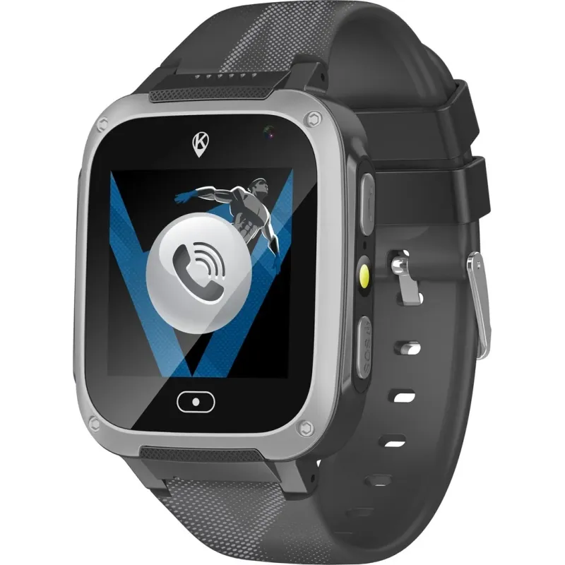 Smartwatch dla dziecka KiDiZ Basic czarny