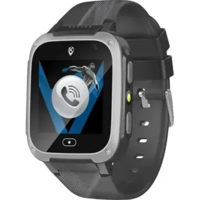 Smartwatch dla dziecka KiDiZ Basic czarny