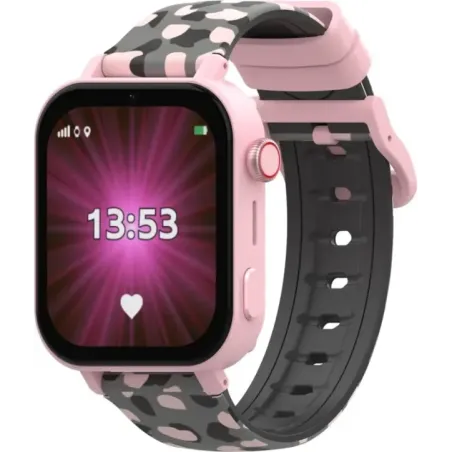 Smartwatch dla dziecka KiDiZ Connect różowy