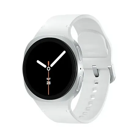 Samsung Galaxy Watch 8 3.3 cm (1.3&quot) AMOLED 40 mm Digital 438 x 438 pixels Touchscreen 4G Silver Wi-Fi GPS