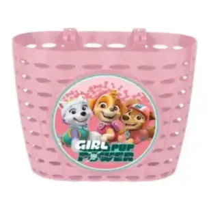 Передняя корзина Paw Patrol для девочки, розовая