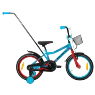 Детский велосипед TABOU Rocket Alu 16&quot, сине-красный