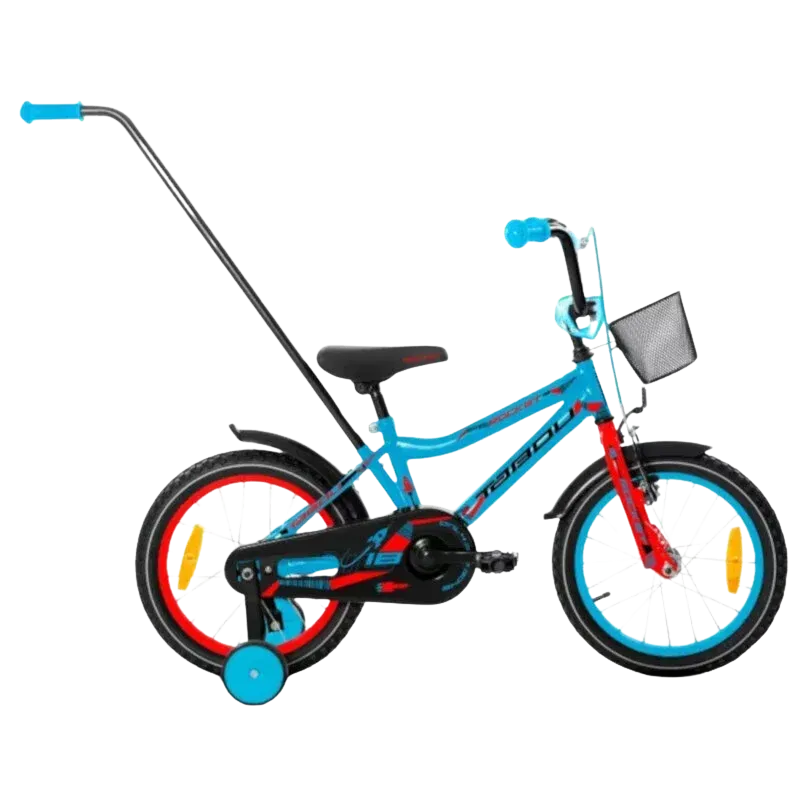 Детский велосипед TABOU Rocket Alu 16&quot, сине-красный