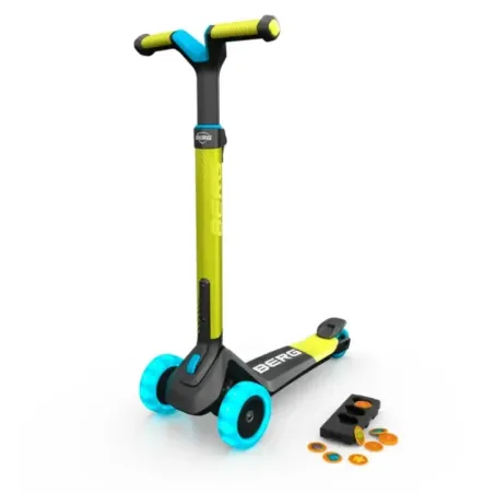 Tõukeratas Nexo kollane, mündihoidja