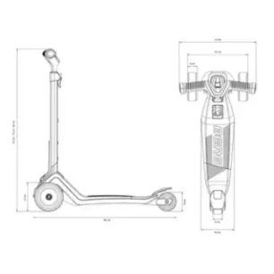 Самокат Berg Nexo, красный Самокат Berg Nexo, красный