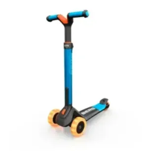 Самокат Nexo с фарами на переднем колесе, синий