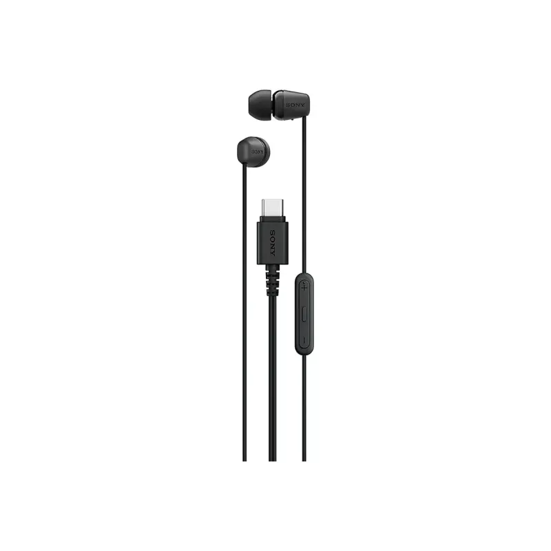 Sony IERu2011EX15C USBu2011C Wired Earbuds with Mic, Black
