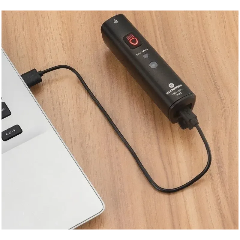 Rockbros V9M-1000 black front bike light