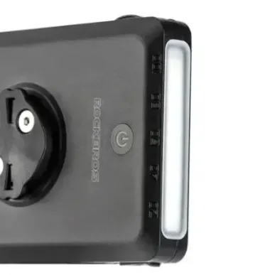 Rockbros JP008 front bike light with power bank for under the speedometer