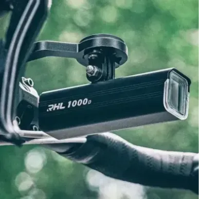 Rockbros RHL1500 front bike light for speedometer/GPS