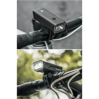 Rockbros Bike light + USB-C - USB-A cable 260 lm Black