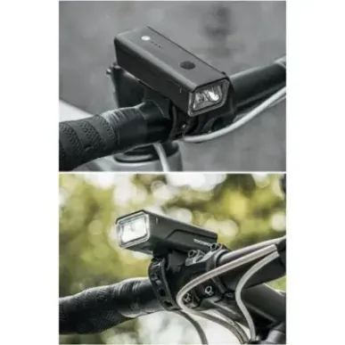 Rockbros Bike light + USB-C - USB-A cable 260 lm Black