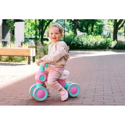 Четырехколесный беговел Croxer Alito Pink