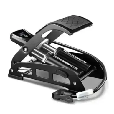 Rockbros 42430001001 black foot pump with display