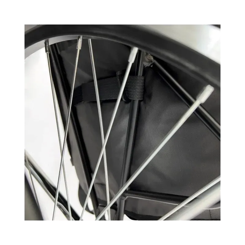 Wozinsky WBB30BK Bike bag/backpack for luggage rack 30l Black