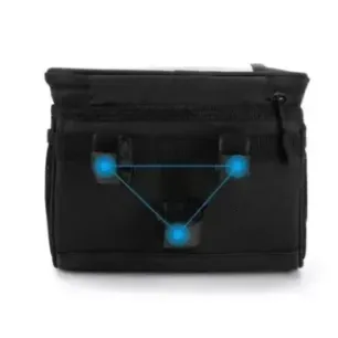 Wozinsky WBB12BK Handlebar bike bag + Phone case 2l Black