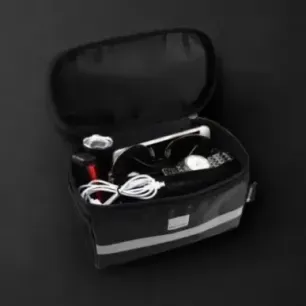 Wozinsky WBB12BK Handlebar bike bag + Phone case 2l Black