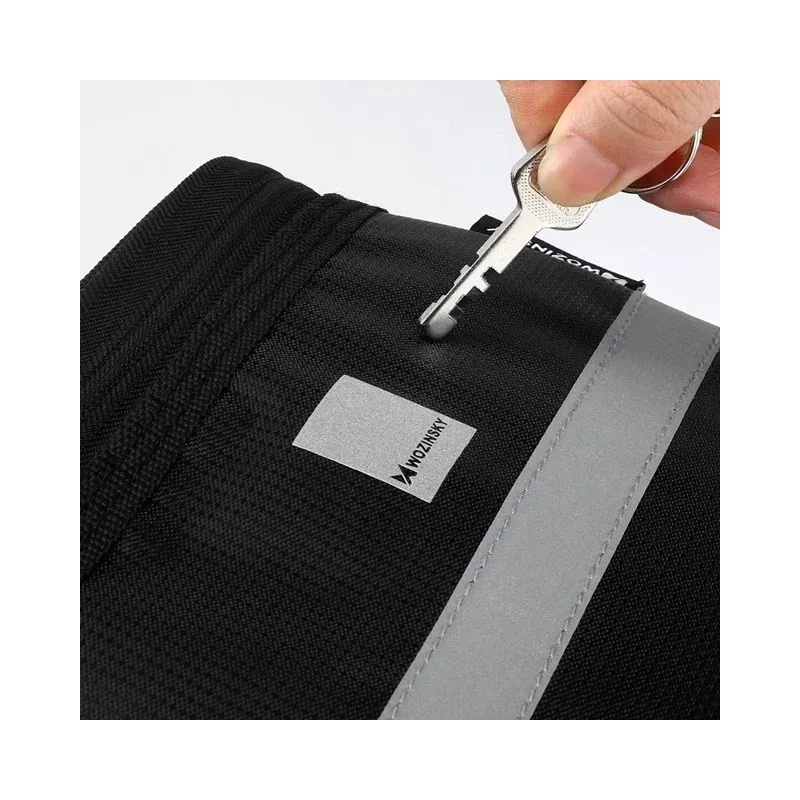 Wozinsky WBB12BK Handlebar bike bag + Phone case 2l Black