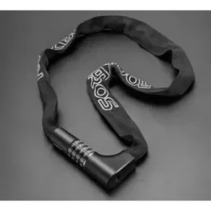 Rockbros Combination and key bike lock, 0.95 m, black