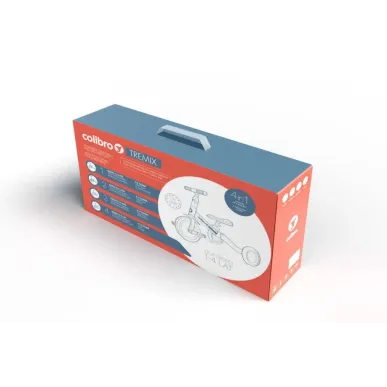 Neli ühes jalgratas lastele Colibro Tremix  Kollane - Laos!