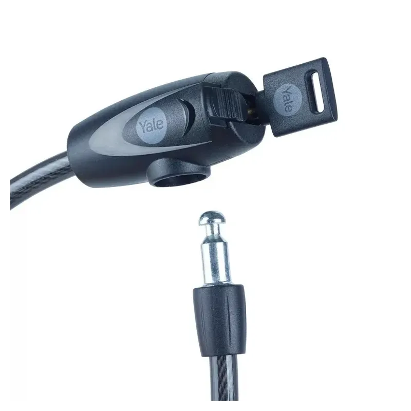 Keyed bicycle cable 10 mm - YCK0/10/60/2 Black