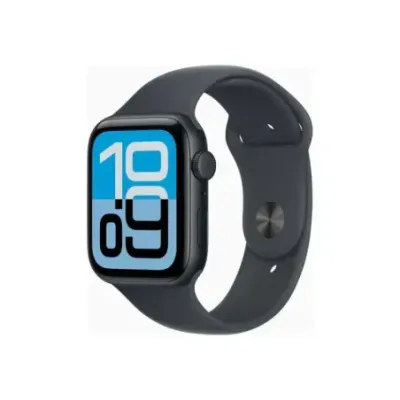 Apple Watch SE 3u00a0GPS + Cellular 44mmu00a0Midnight Aluminium Case with Midnight Sport Band - S/M