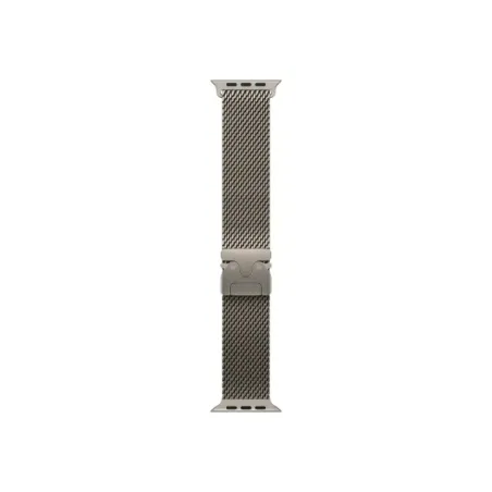 Apple 49mm Natural Titanium Milanese Loop - Medium
