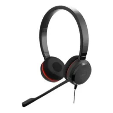 Jabra Evolve 20 SE Headset Wired Head-band Office/Call center USB Type-C / USB Type-A Black