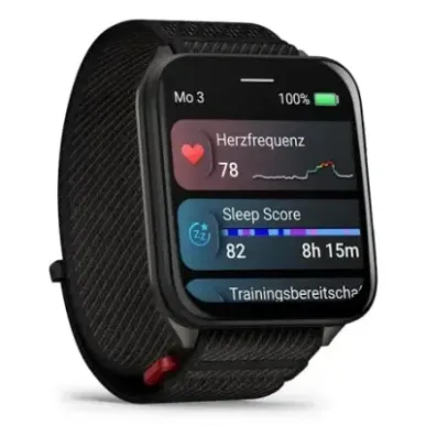 Garmin Venu X1 5.08 cm (2&quot) AMOLED Digital 448 x 486 pixels Touchscreen Black Wi-Fi GPS (satellite)