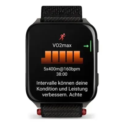 Garmin Venu X1 5.08 cm (2&quot) AMOLED Digital 448 x 486 pixels Touchscreen Black Wi-Fi GPS (satellite)