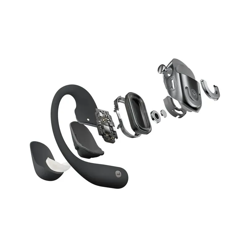 SHOKZ OpenFit 2+ Headphones Wireless Ear-hook, In-ear Calls/Music Bluetooth Black