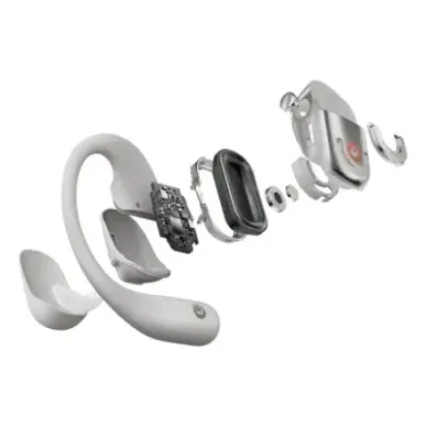 SHOKZ OpenFit 2+ Headphones Wireless Ear-hook, In-ear Calls/Music Bluetooth Grey