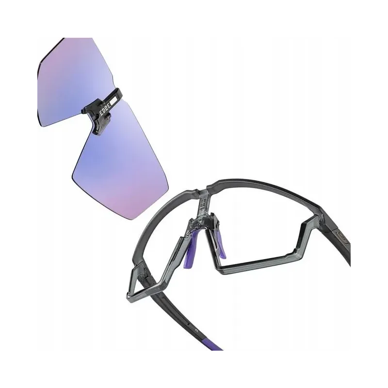 Okulary Julbo Edge - matowy czarny/pom.