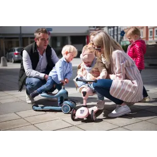 Scoot And Ride Highwaykick 1 Rose Kolmerattaline tõukeratas-st Scoot And Ride Highwaykick 1 Rose Kolmerattaline tõukeratas-st