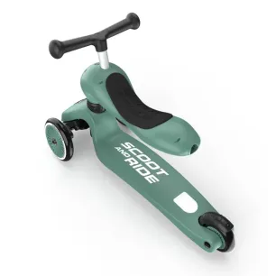 Трехколесный самокат 2-в-1 Scoot And Ride Highwaykick 1 Forest